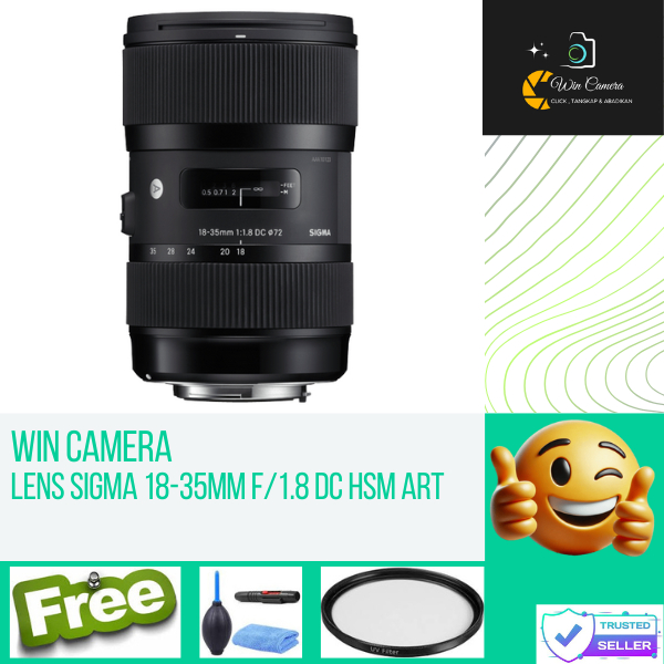 Lensa Sigma 18-35mm F1.8 DC HSM ART /Lens Sigma