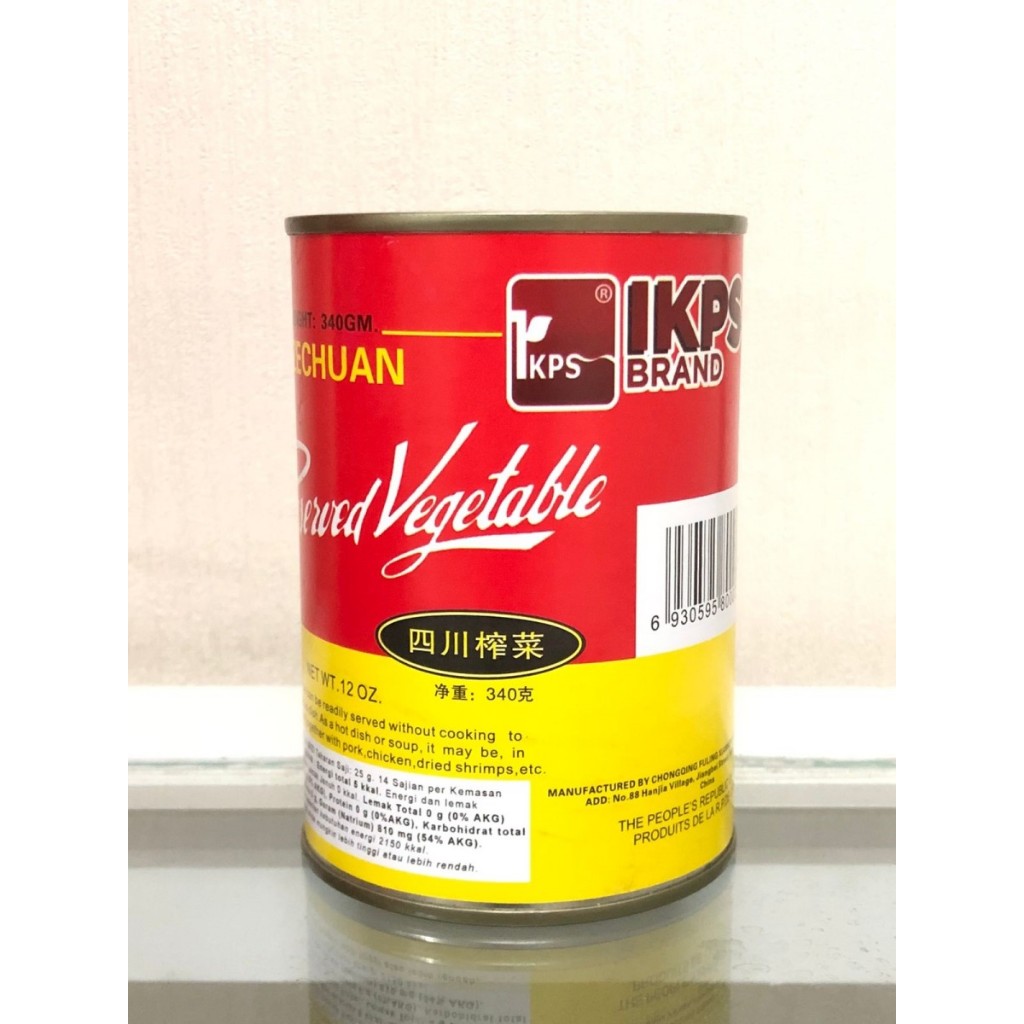 

IKPS Szechuen Radis Chinos 340gr Lobak Dalam Kaleng Preserved Vegetable