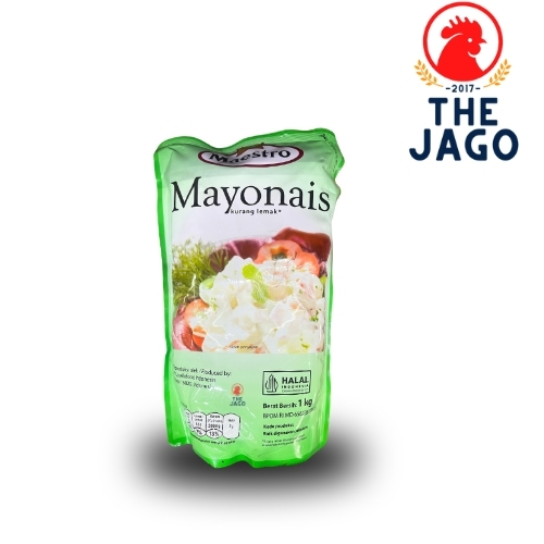 

Maestro Mayonnaise Original Pouch 1kg - Saus Creamy untuk Salad & Sandwich Usaha Kuliner