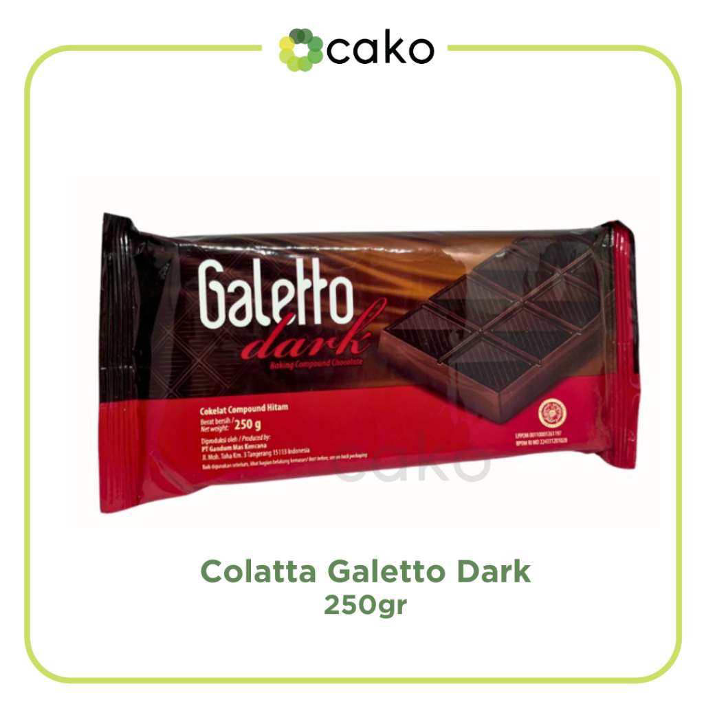 

Galetto Colatta Dark Compound Chocolate 250gr