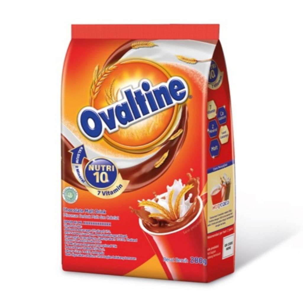 

Ovaltine Minuman Serbuk Coklat 280gr / 900gr