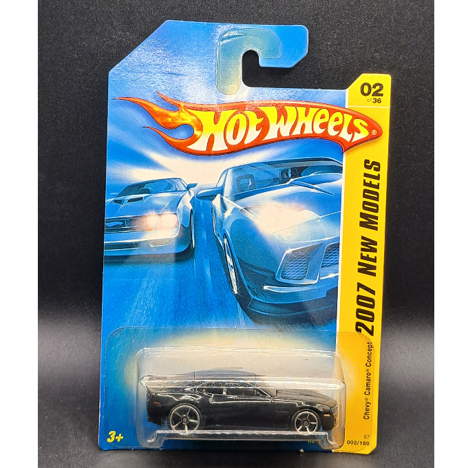 2007 Hot Wheels - Chevy Camaro Concept – Black
