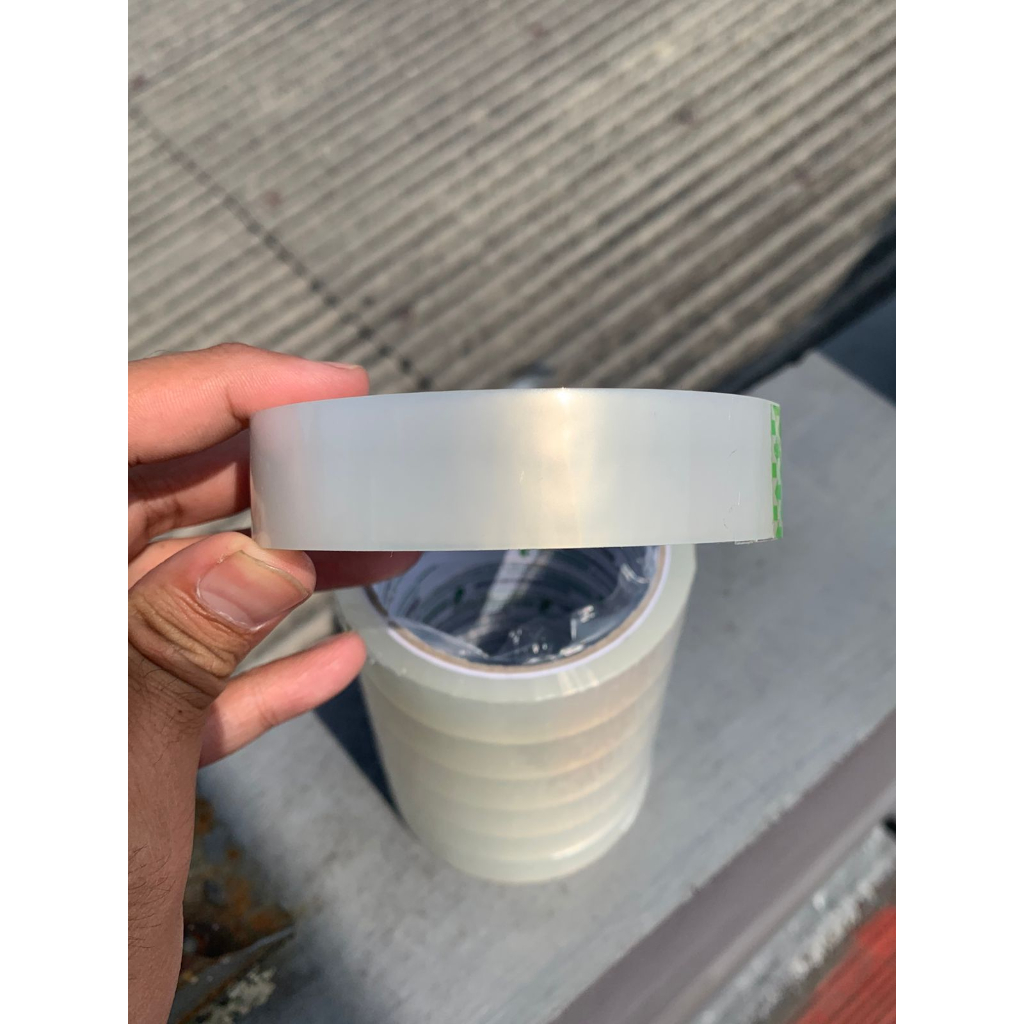 

Solatip Goldtape 12mm dan 24mm x 60Y Lakban Isolasi kecil Bening