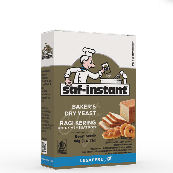 

SAF INSTANT GOLD SACHET Ragi Kering Instant isi 11g X 4 sachet