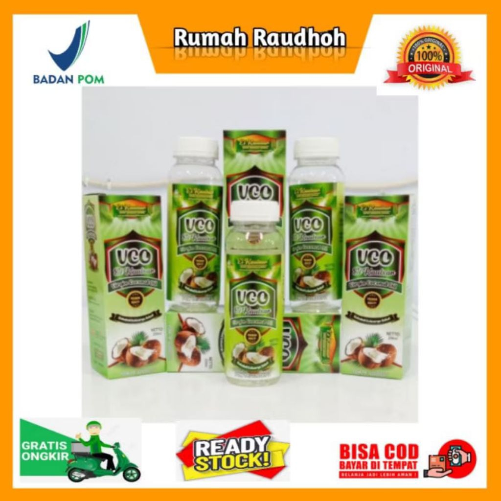 

VCO MINYAK KELAPA IJO EL KAUTSAR - VIRGIN COCONUT OIL ORIGINAL 250 ML