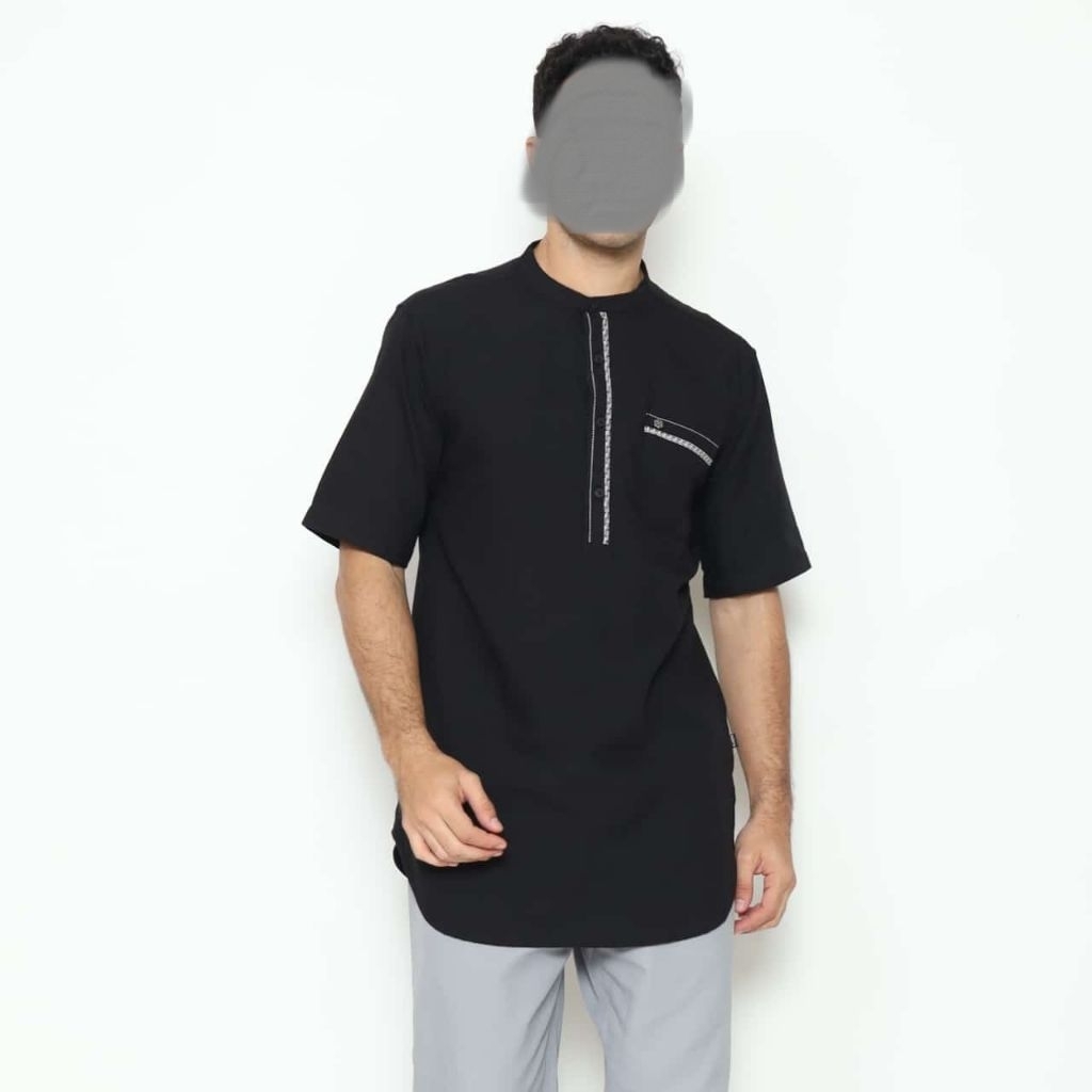 KURTA AS SAFWA LENGAN PENDEK/BAJU KOKO TERBARU