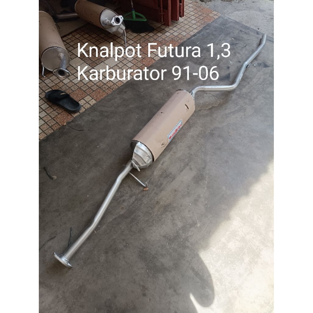 Knalpot Baru Carry Futura karburator 91-06