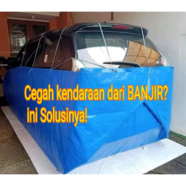 Terpal serba guna terpal mobil  terpal pelindung kendaraan terpal custom terpal mobil anti banjir te