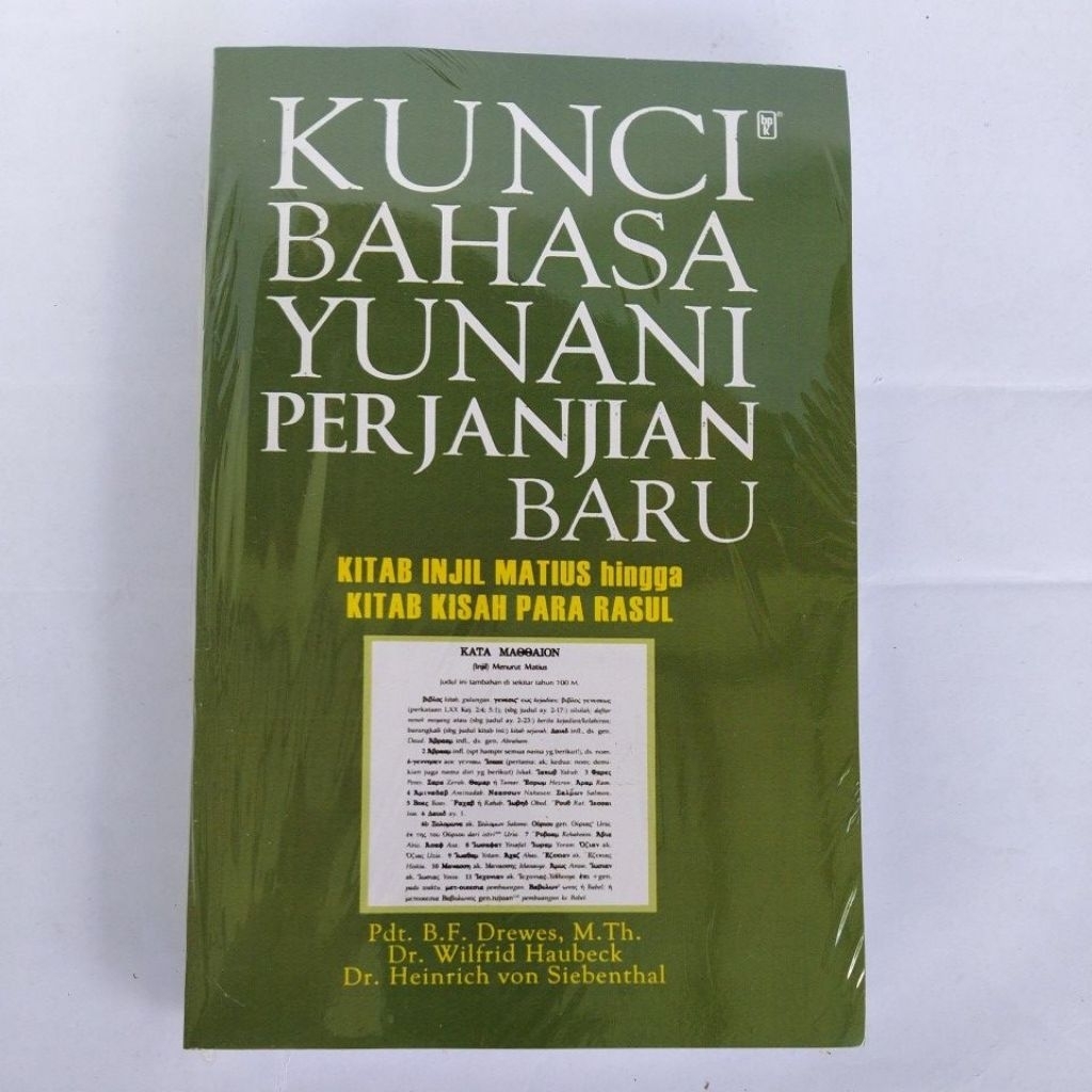 Kunci Bahasa Yunani Perjanjian Baru
