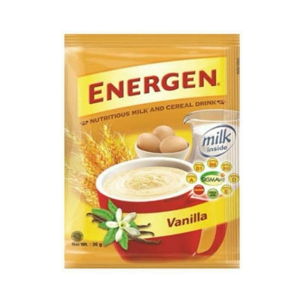 

SUSU ENERGEN VANILLA RENTENG - 10 sachet
