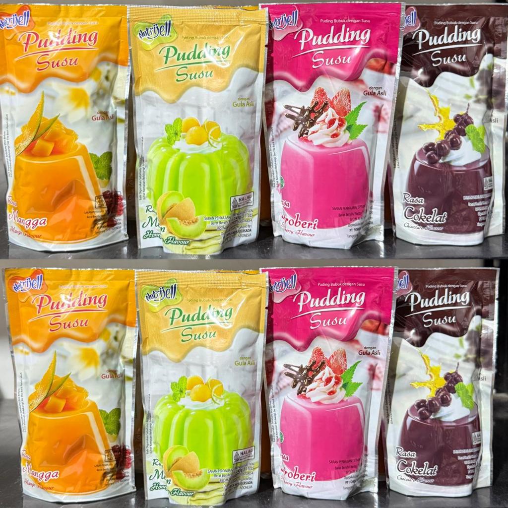 

Nutrijell Pudding Susu – Puding Nutrijel - ALL VARIANT Nutrijel