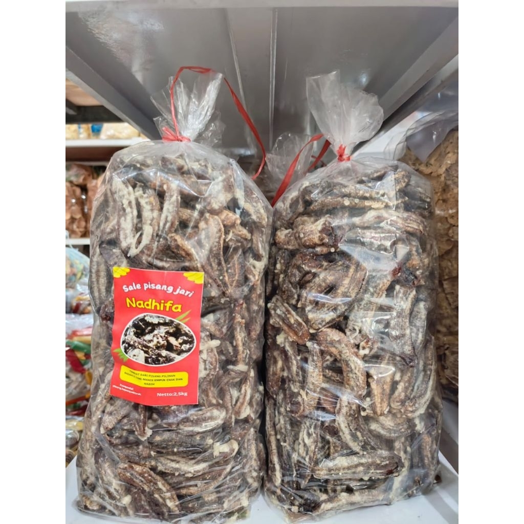 

Sale Pisang Jari 2,5 Kg / SALE PISANG NADHIFA 2,5KG