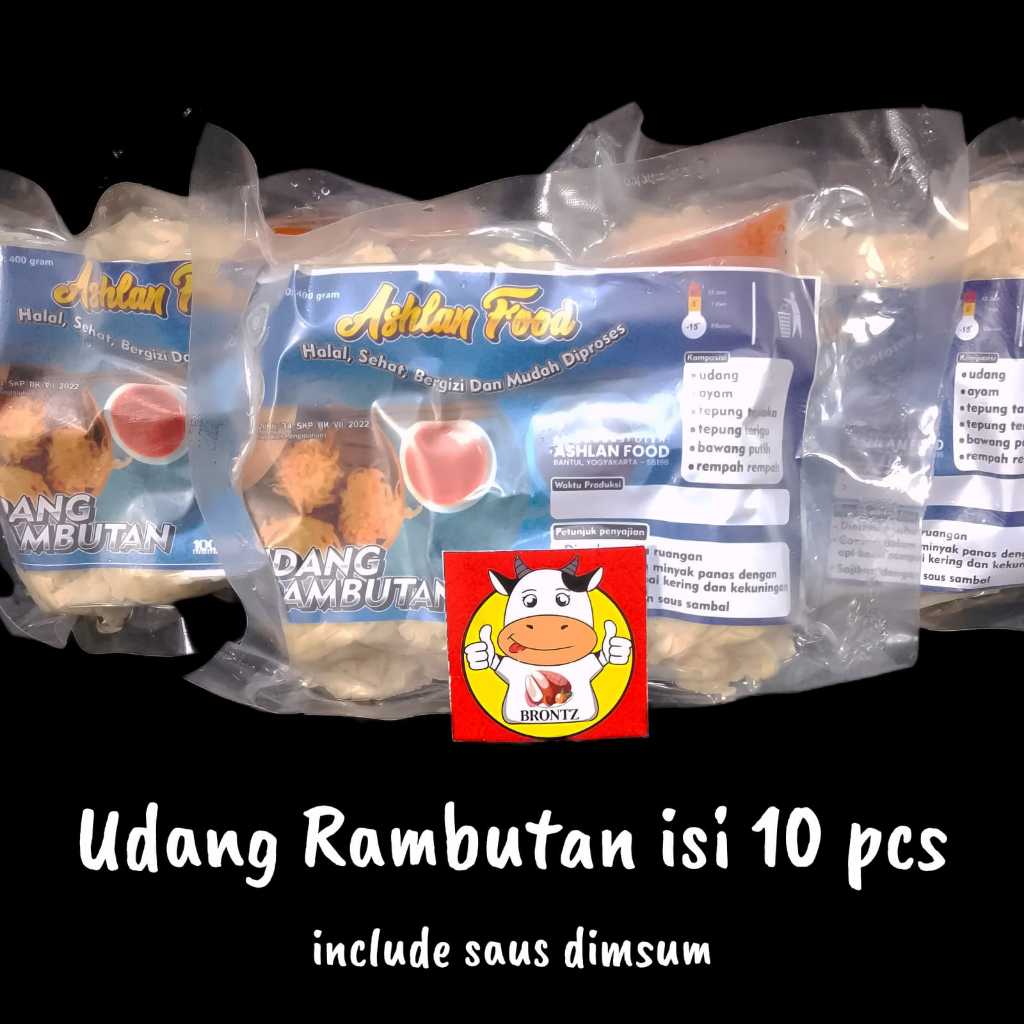 

UDANG RAMBUTAN FROZEN ISI 10PCS-FROZEN FOOD-BRONTZ JOGJA