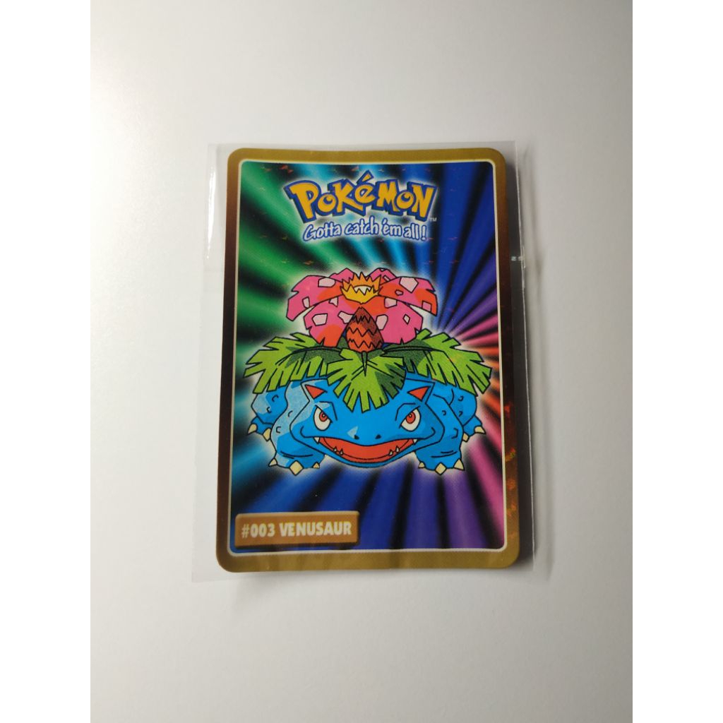 Kartu Pokemon Cup Cup Pop Venusaur Kondisi Mulus Langka