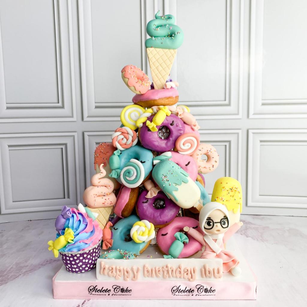 

Donat/Donat ulang Tahun/Donat Ulang Tahun Tema Mom/Donat Tower Birthday