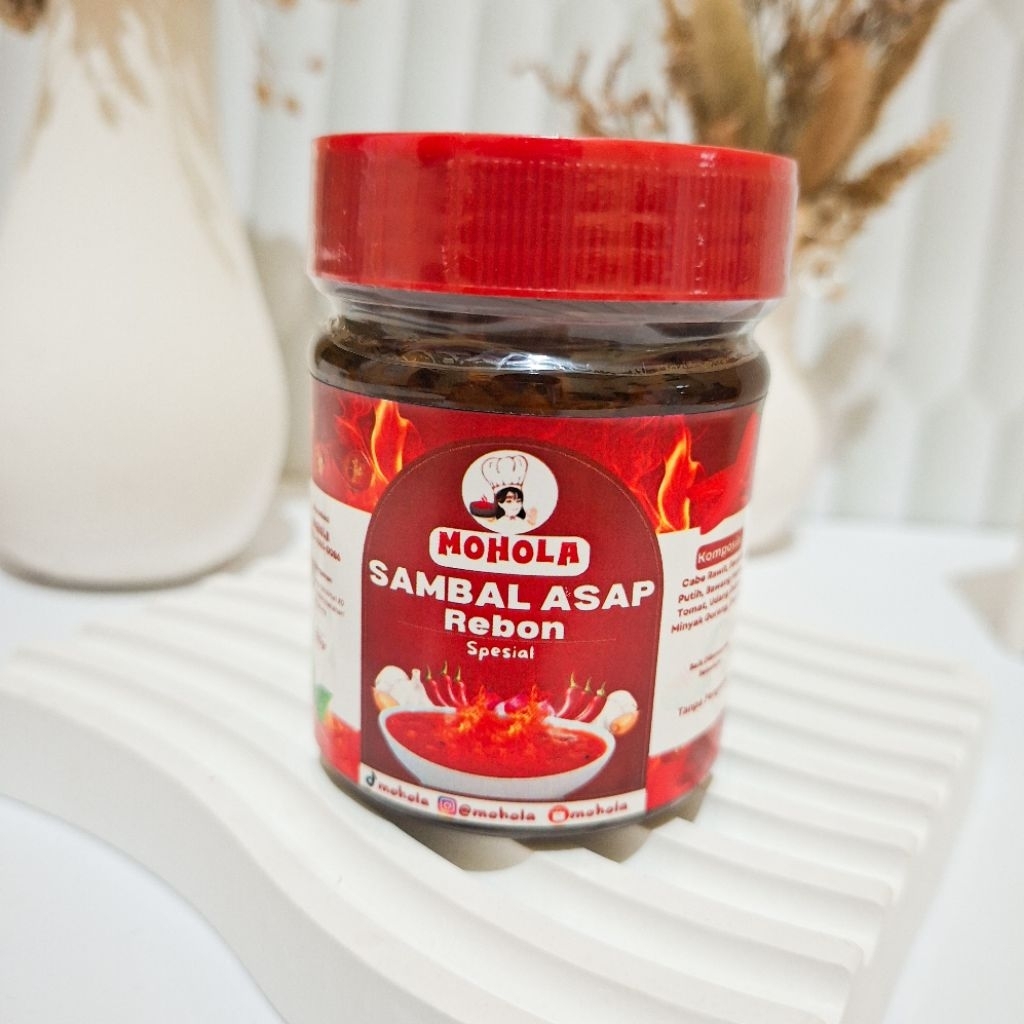 

Sambal Udang Rebon Asap 130gr / Sambal Asap / Sambal Mohola