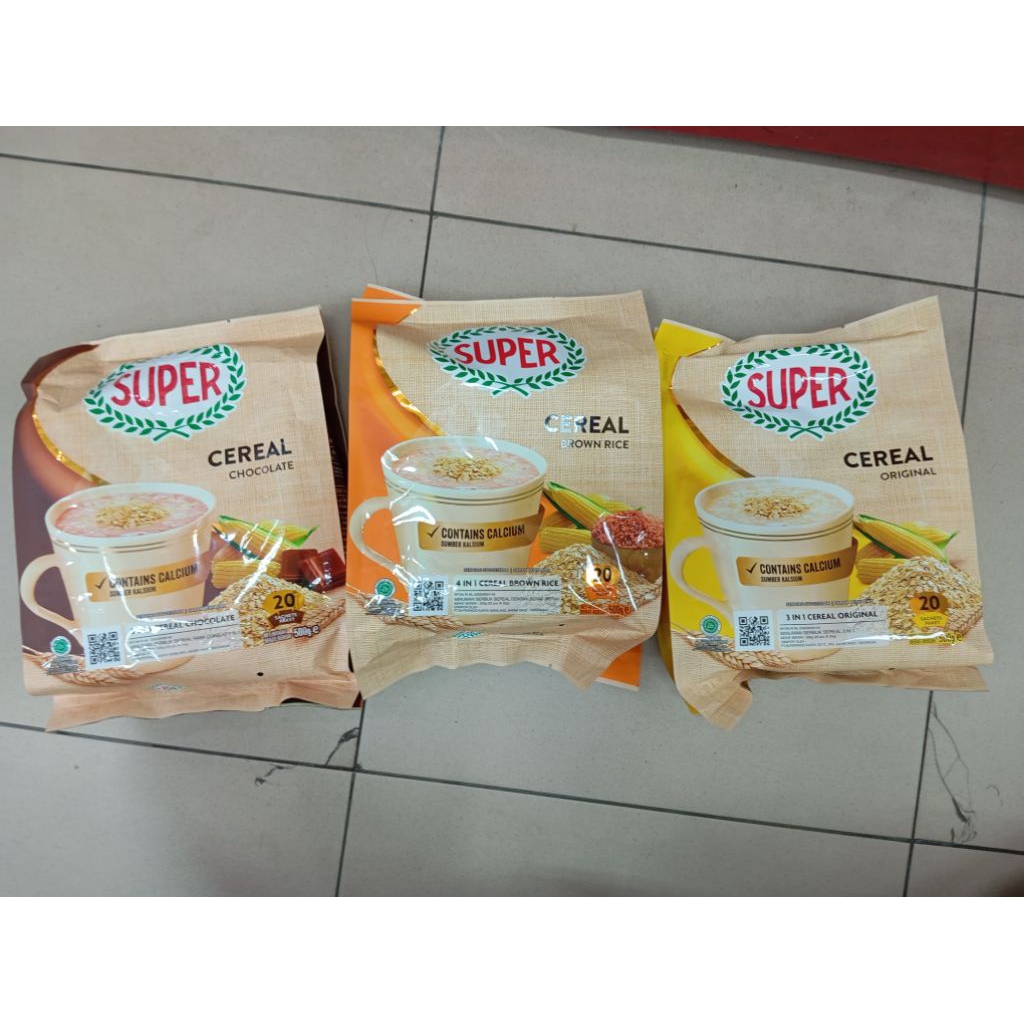 

SUPER INSTANT 3IN1 CEREAL 500 GR
