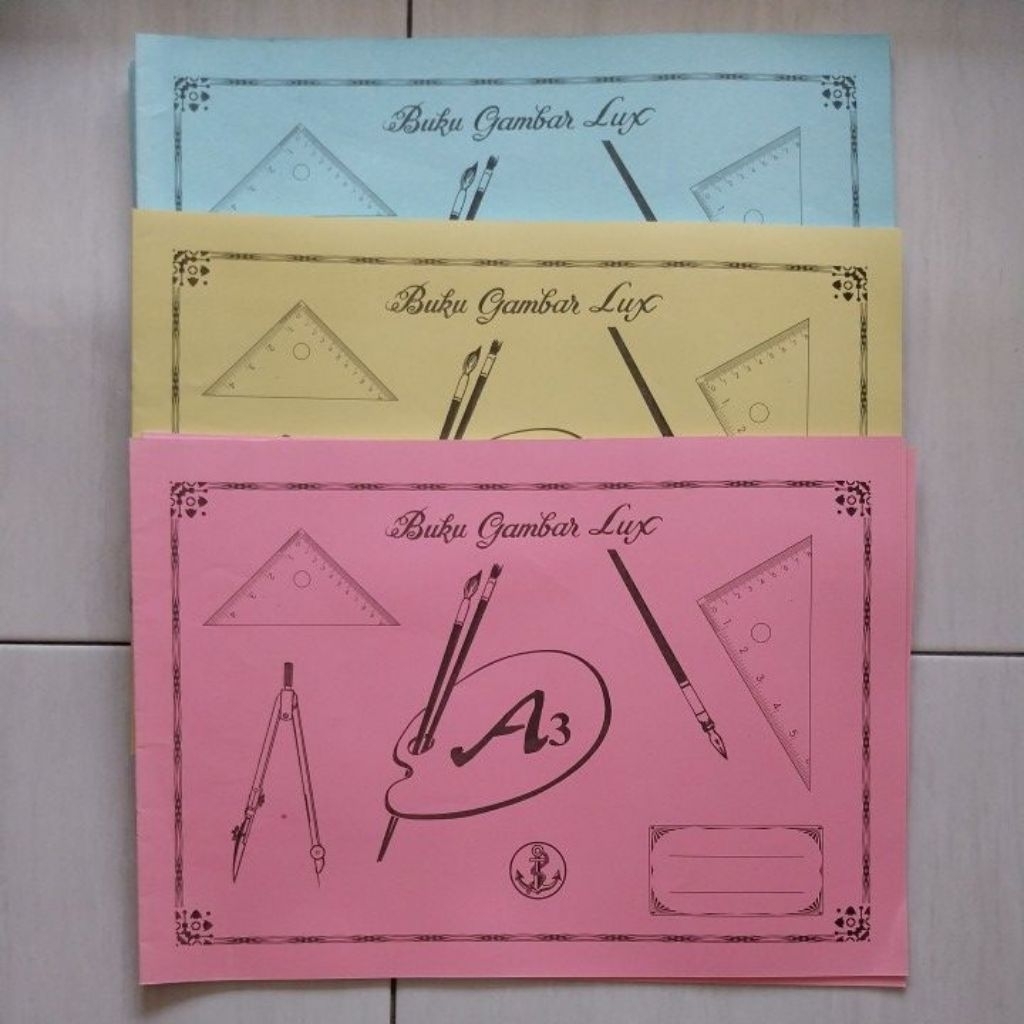

Buku Gambar Lux A3 Menggambar Drawing Book Merk Jangkar