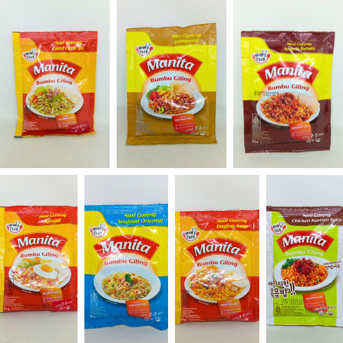 

MANITA Bumbu Giling Nasi Goreng dengan Rempah Asli 80gr
