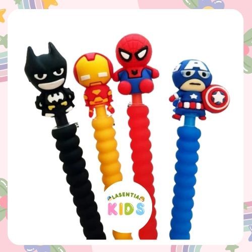 

Pensil Mekanik Super Hero 0.5 mm Marvel Iron Man Spiderman Captain America Batman Pensil Cetek