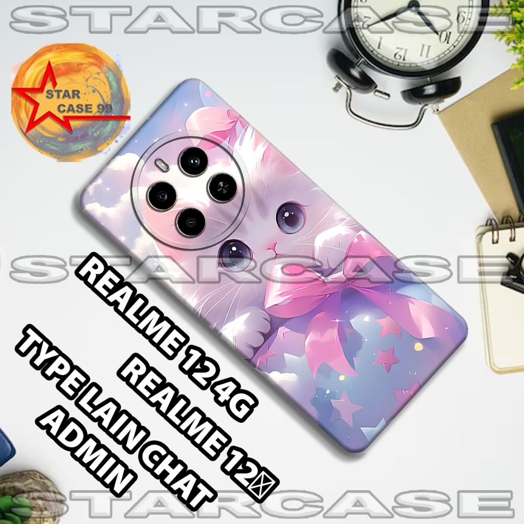 Softcase karet realme 12 4g | realme 12+/S38/Motif /case realme 12 4g | realme 12+/casing Realme 12 