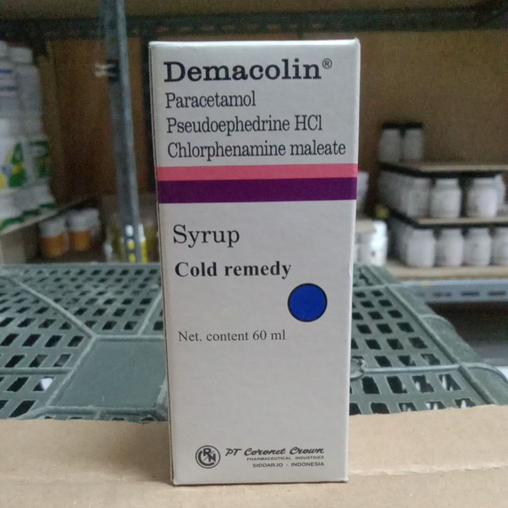 Demacolin sirup 60ml 1 botol