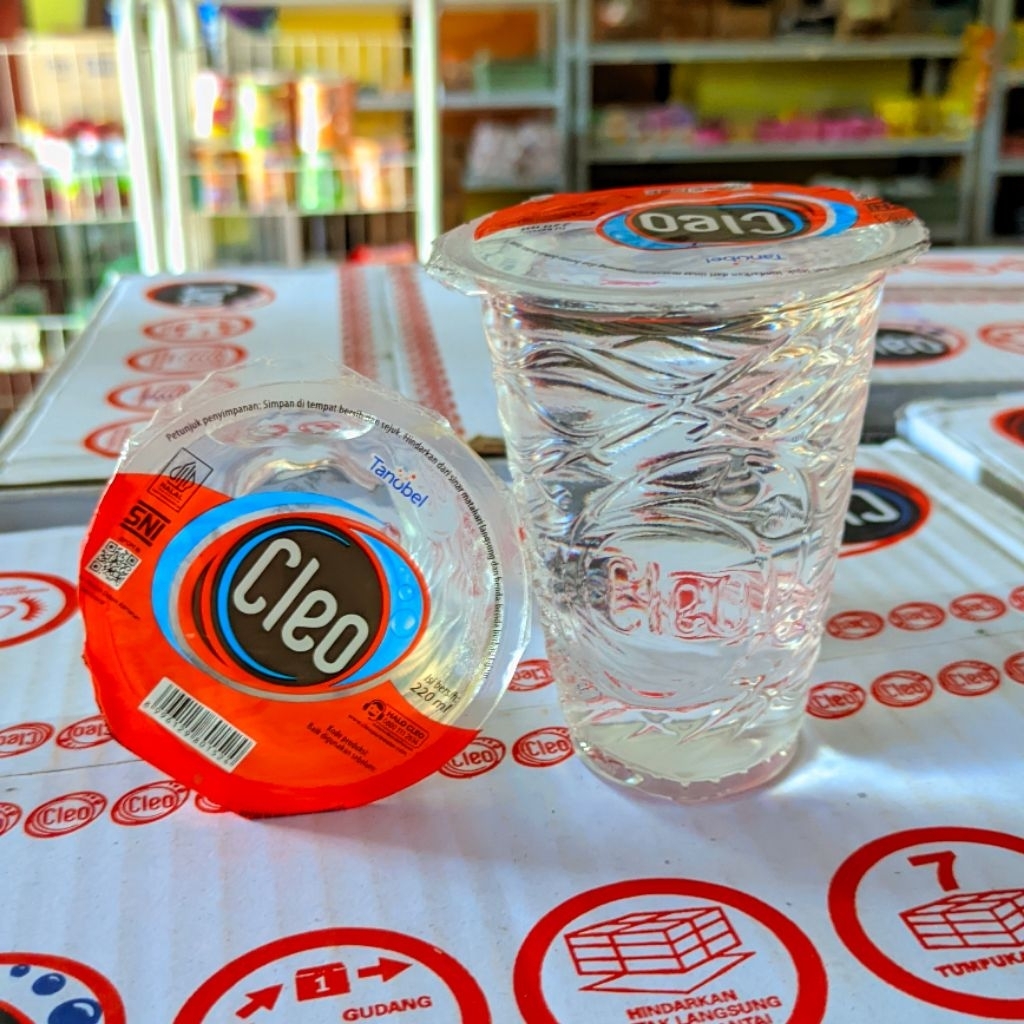 

1 Karton Cleo Gelas isi 40pcs