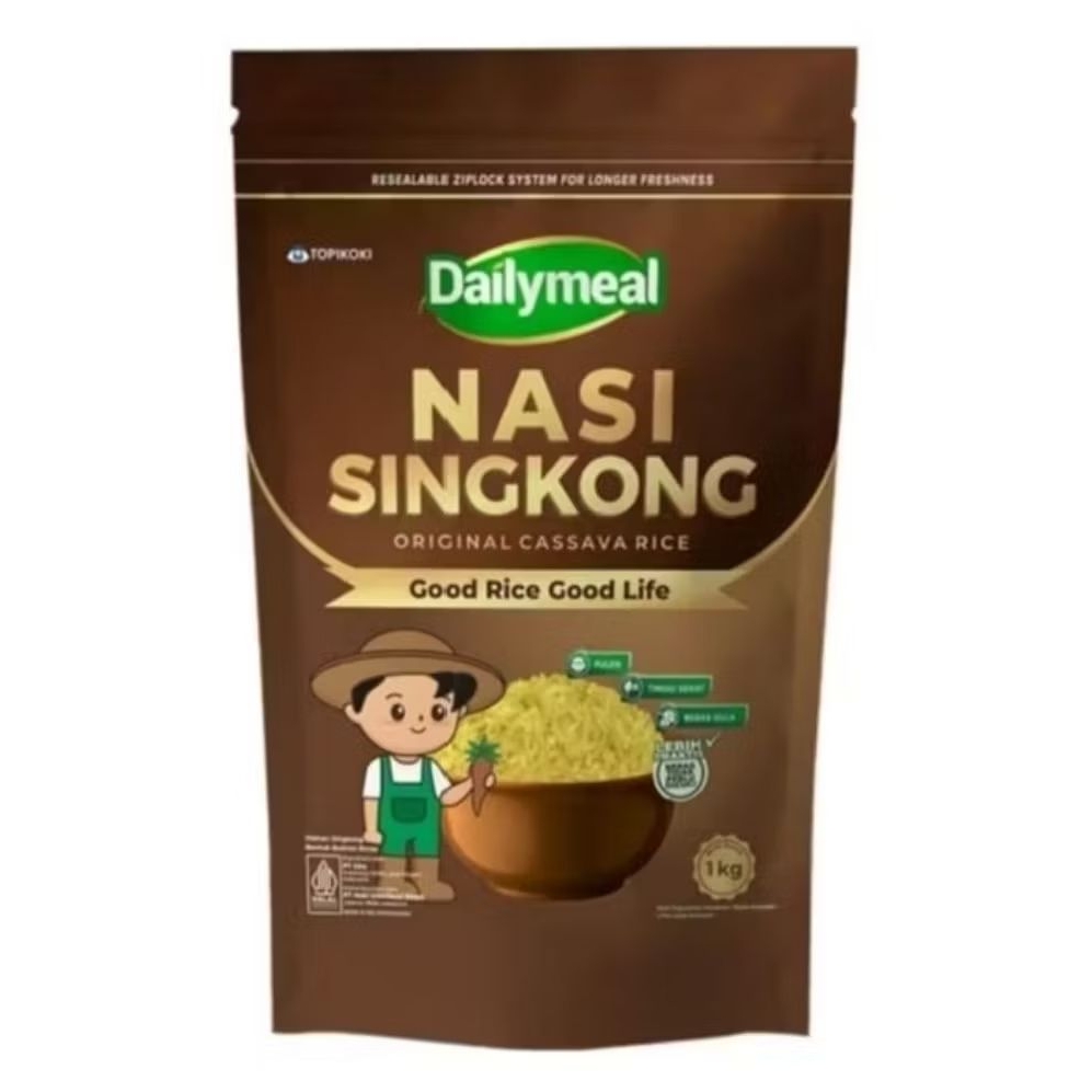 

Dailymeal Nasi Singkong Original Cassava Rice 1kg