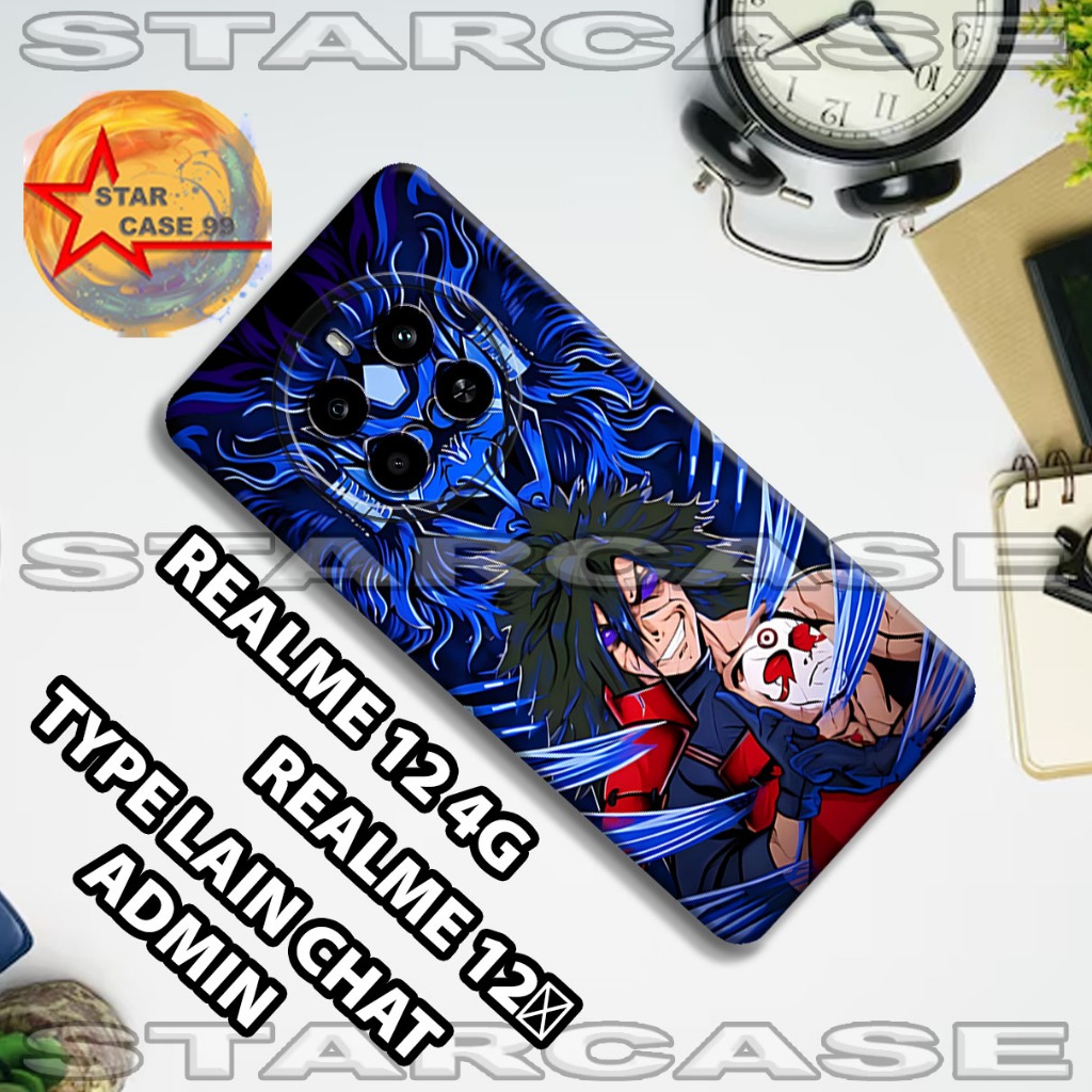 Softcase karet realme 12 4g | realme 12+/S42/Motif anime/case realme 12 4g | realme 12+/casing Realm