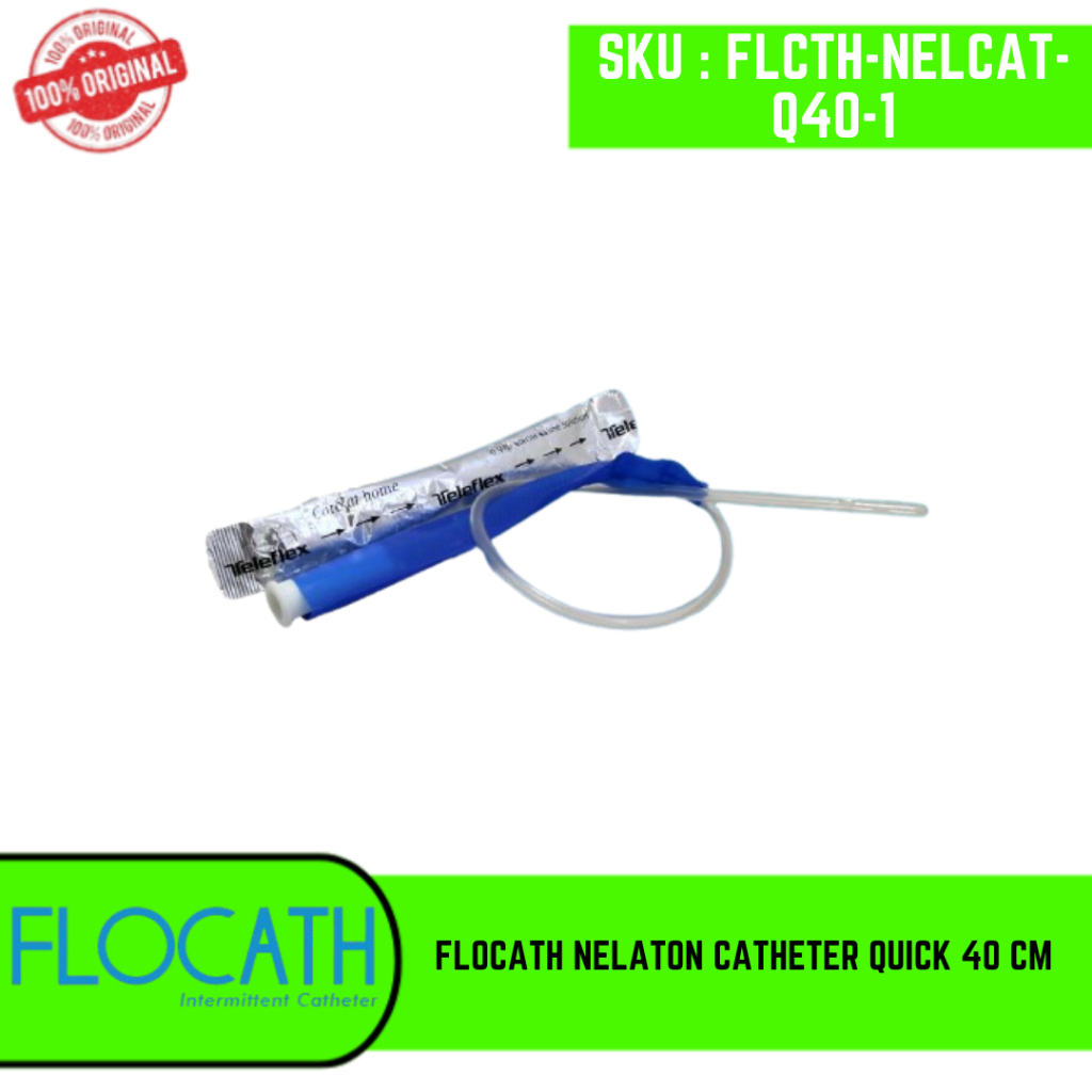 Flocath Nelaton Catheter Quick 40 cm Kateter Nelaton Per Pcs
