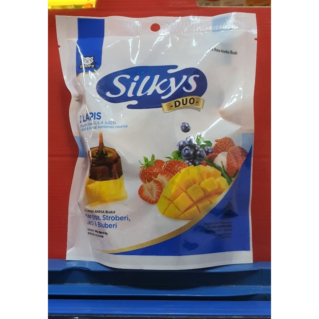 

Sidore Silkys DUO Jeli 2 Lapis Rasa Aneka Buah dengan Gula Aren 200gr