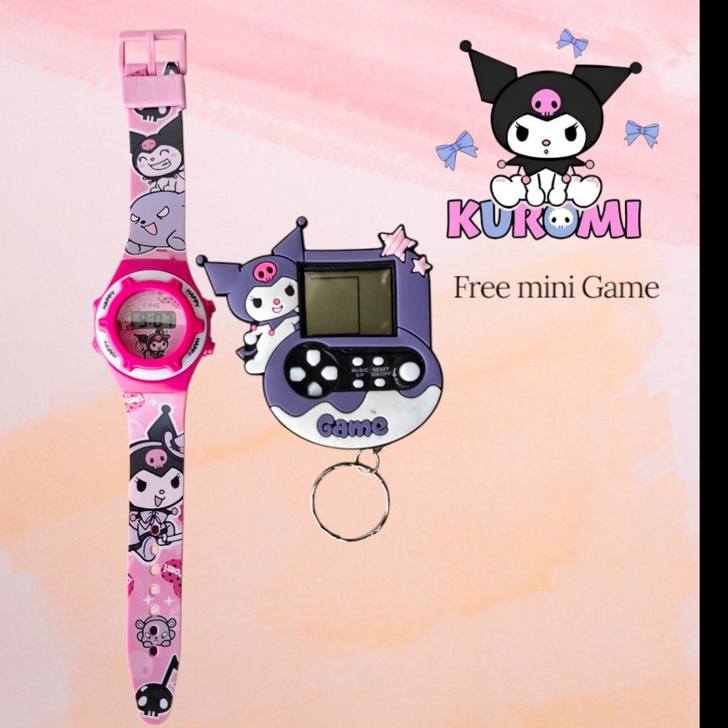 Jam tangan anak perempuan free mini game