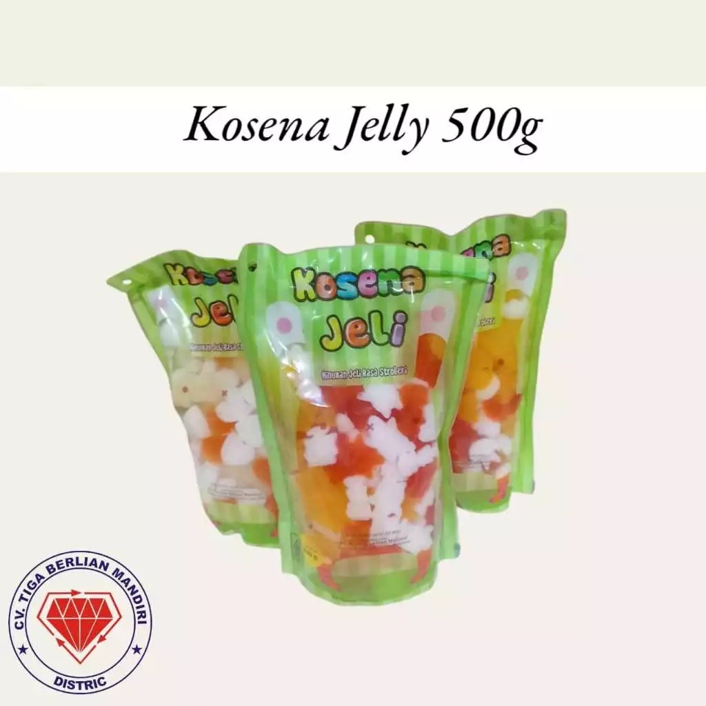 

JELLY KOSENA ZUMBA DAN MOTIF RANDOM 500GRM X 20PCS / KARTON