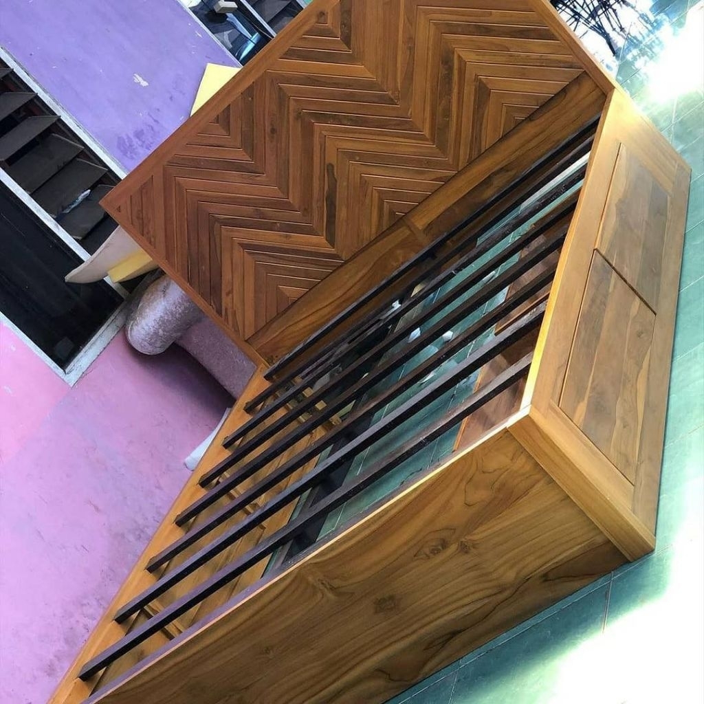 Dipan Laci Kayu Jati / Tempat Tidur Laci Kayu Jati Jepara / Dipan Tempat Tidur aesthetic