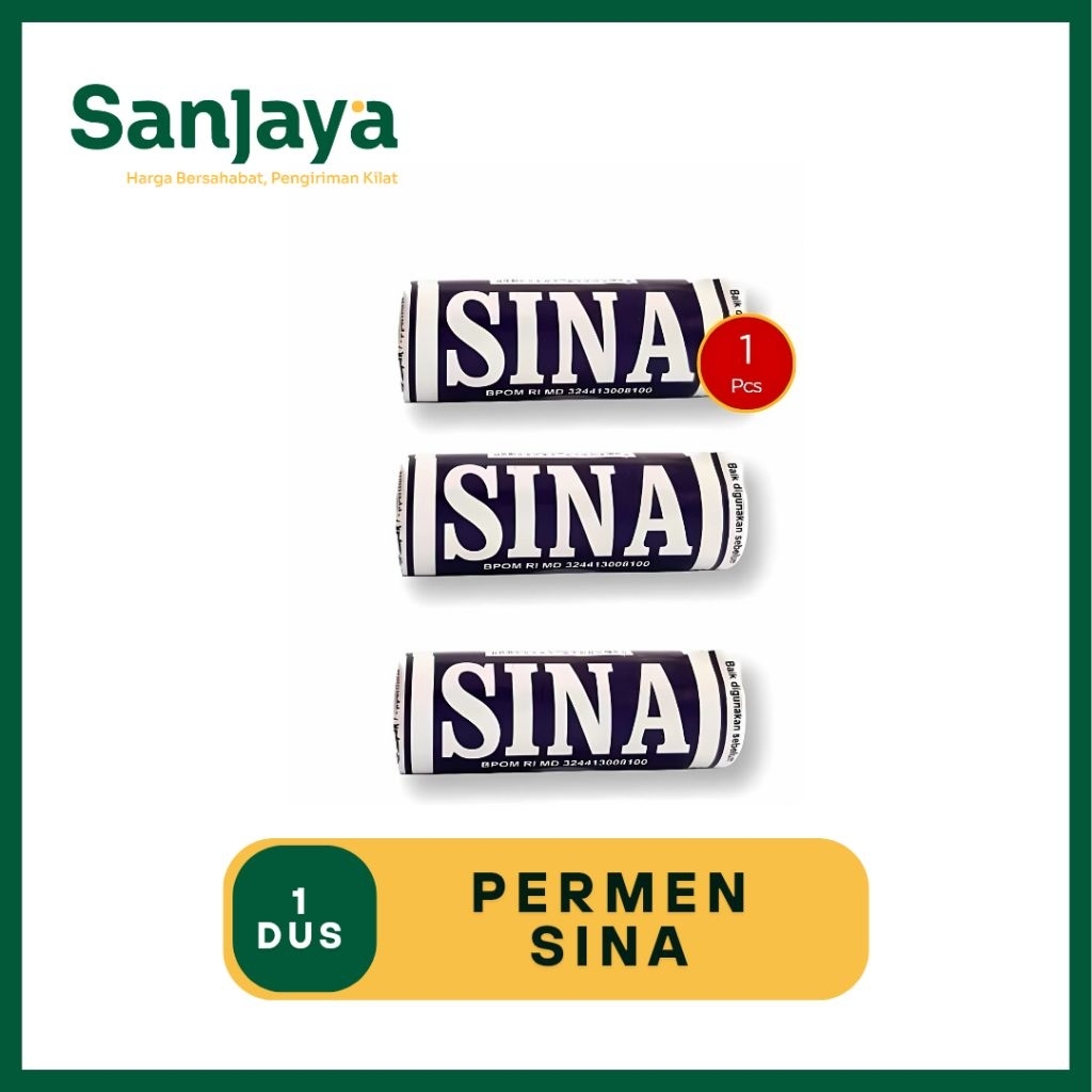 

PERMEN SINA BIRU 1 PAK ISI 10 ROLL