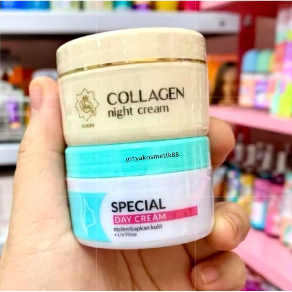 Paket Cream Viva Siang & Malam Original BPOM 23grm.