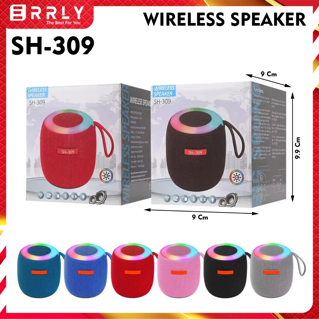 Speaker Bluetooth Speakers Portable Speaker Wireless Speaker Mini TWS SH-309 TWS 2 IN 1