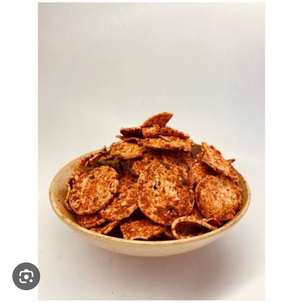 

Basreng pedas dan original daun jeruk
