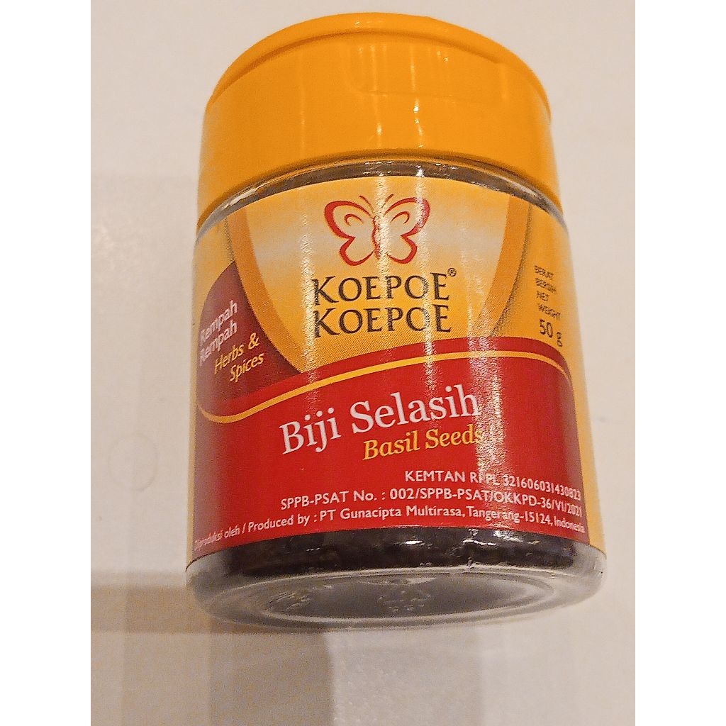 

BIJI SELASIH KOEPOE KOEPOE 50 GRAM EXP PANJANG