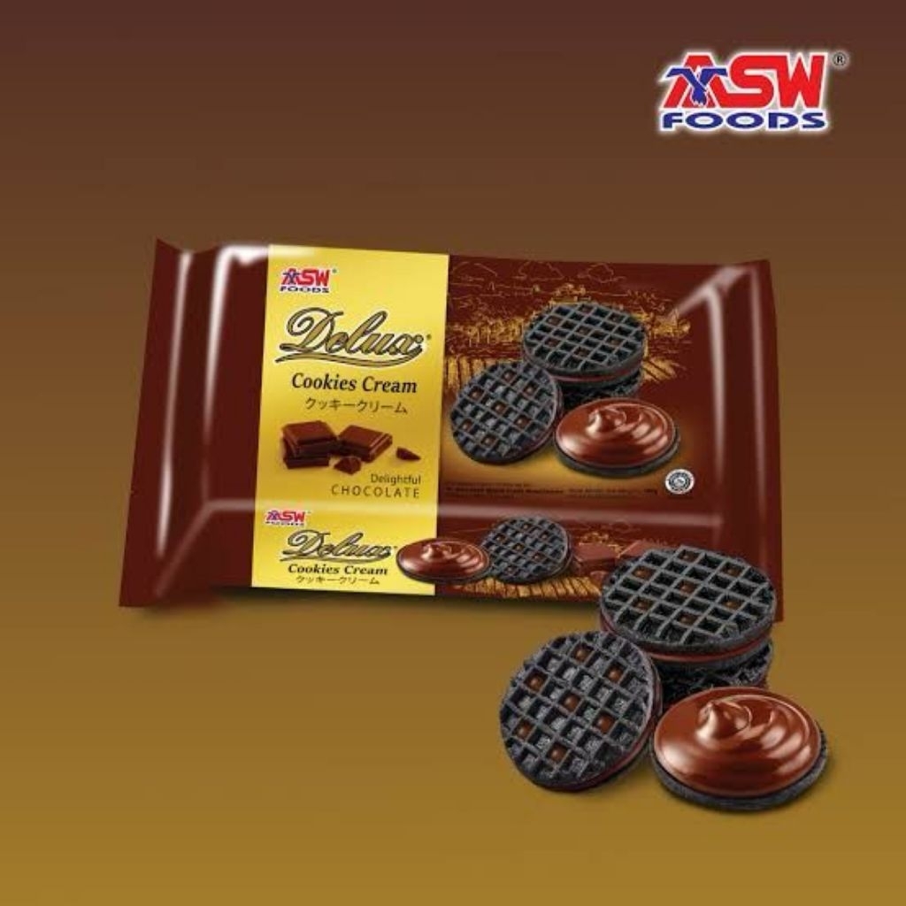 

Delux Cookies Cream Chocolate 160 gram