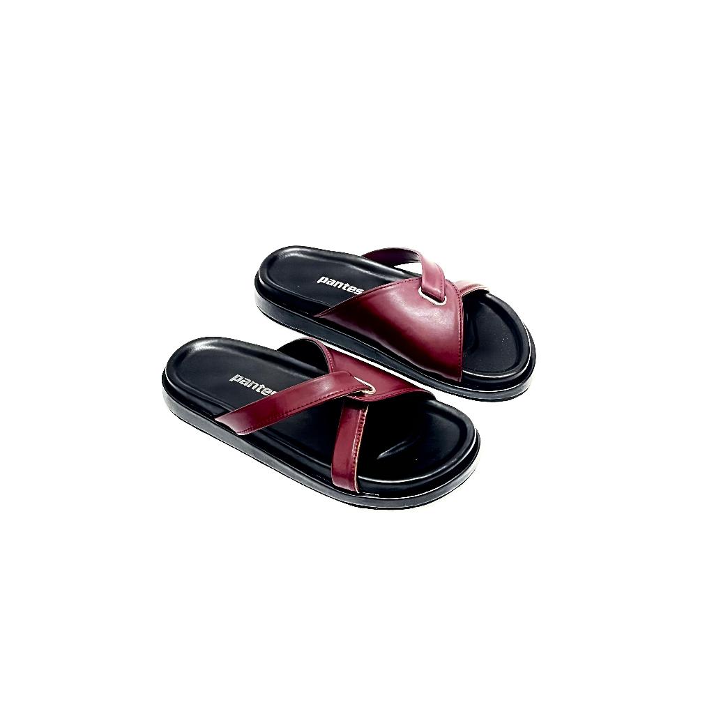 Pantes shoes Agisna sandal wanita terbaru platfrom slip on