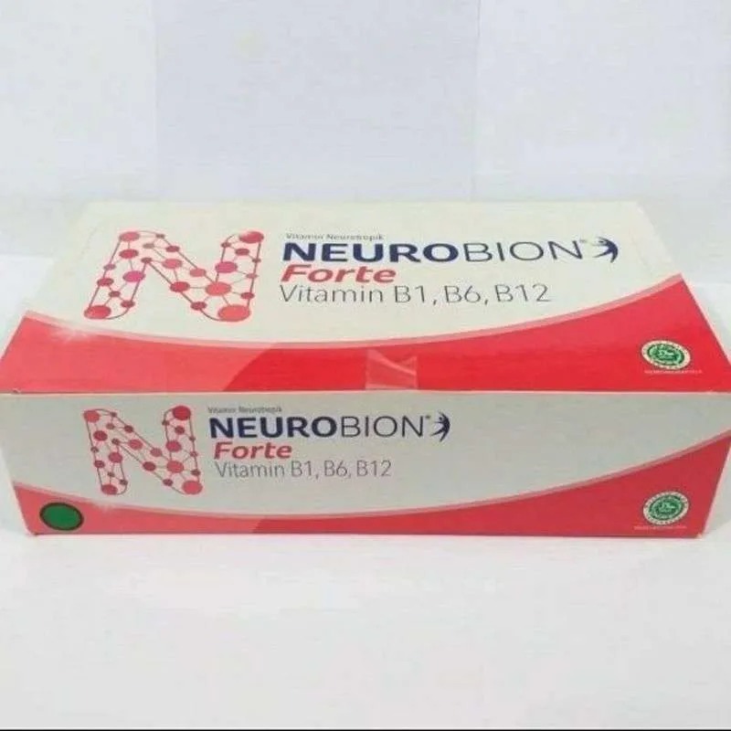 NEUROBION FORTE 5000 Strip 10 Tablet / Vitamin B1, B6, B12 / B-Complex / Promo Murah
