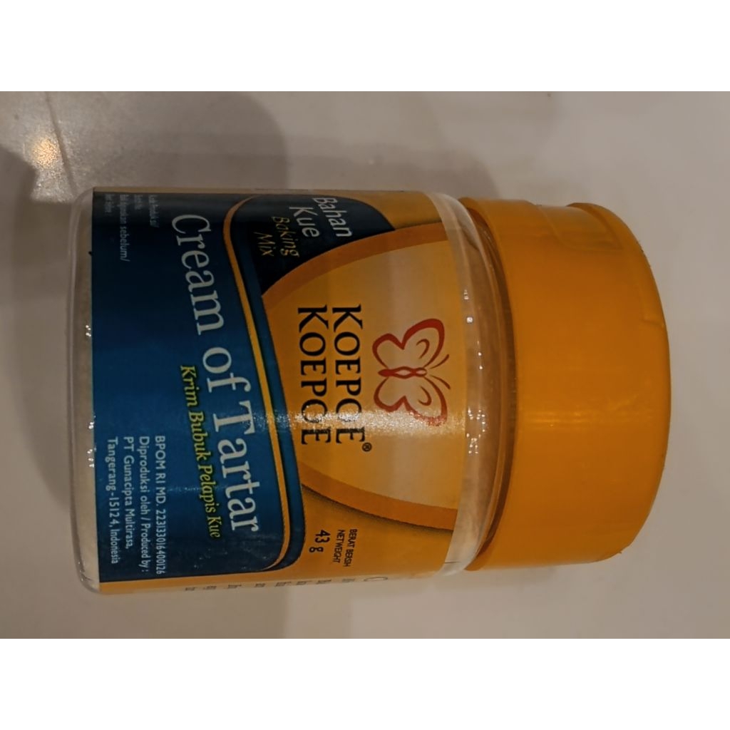 

CREAM OF TAR TAR KOEPOE KOEPOE TAR TAR KRIM BUBUK PELAPIS KUE