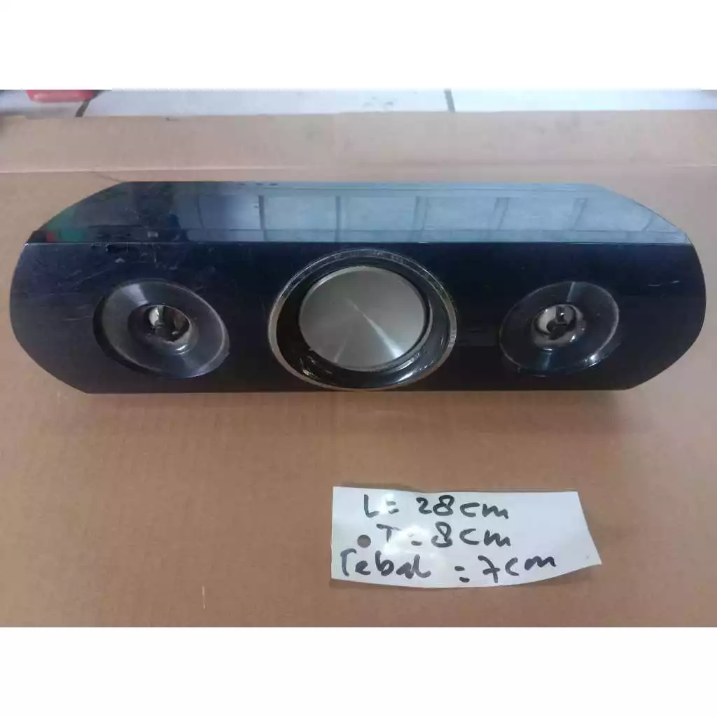 bekas ori SPEAKER CENTER PASIF PANASONIC SB-HC315 4 OHM home theater copotan DVD Home Theater System