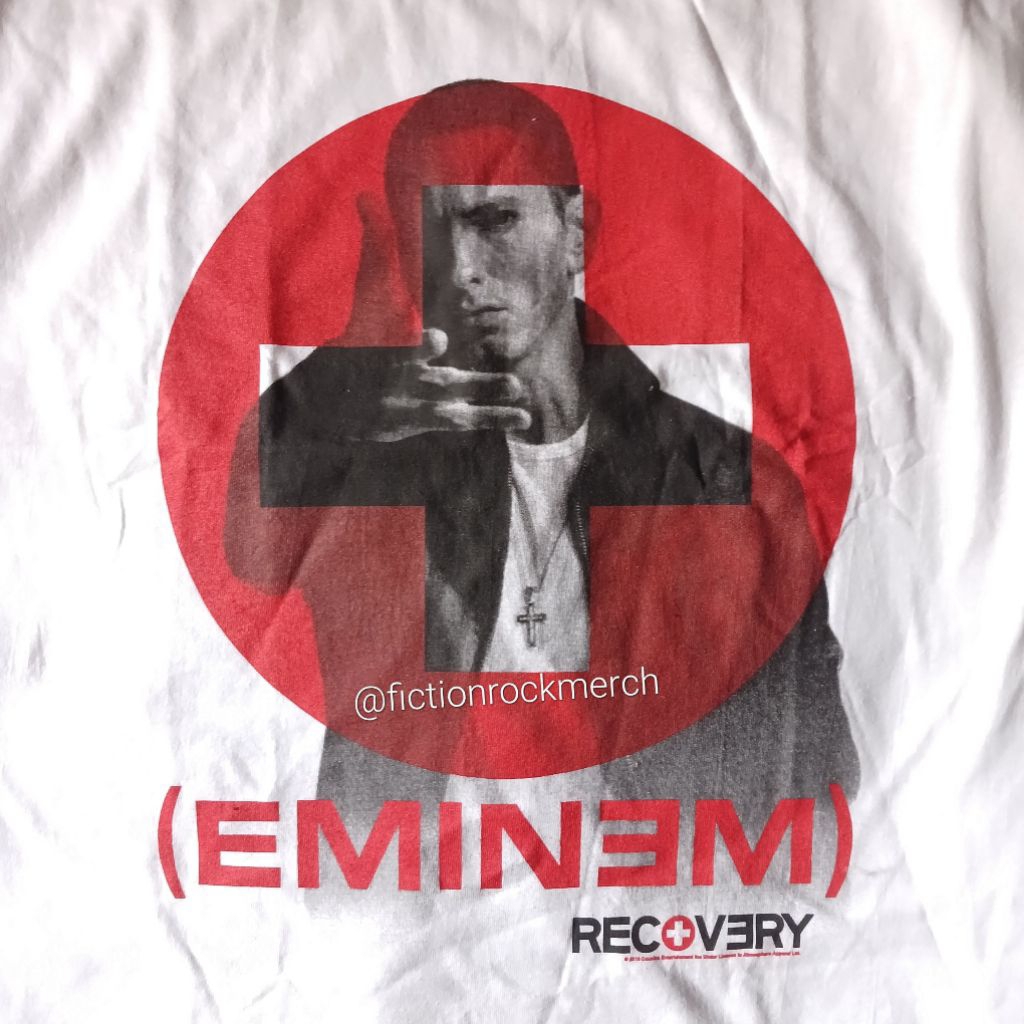 Kaos Musik EMINEM import original Size LARGE - Recovery NOS 2010