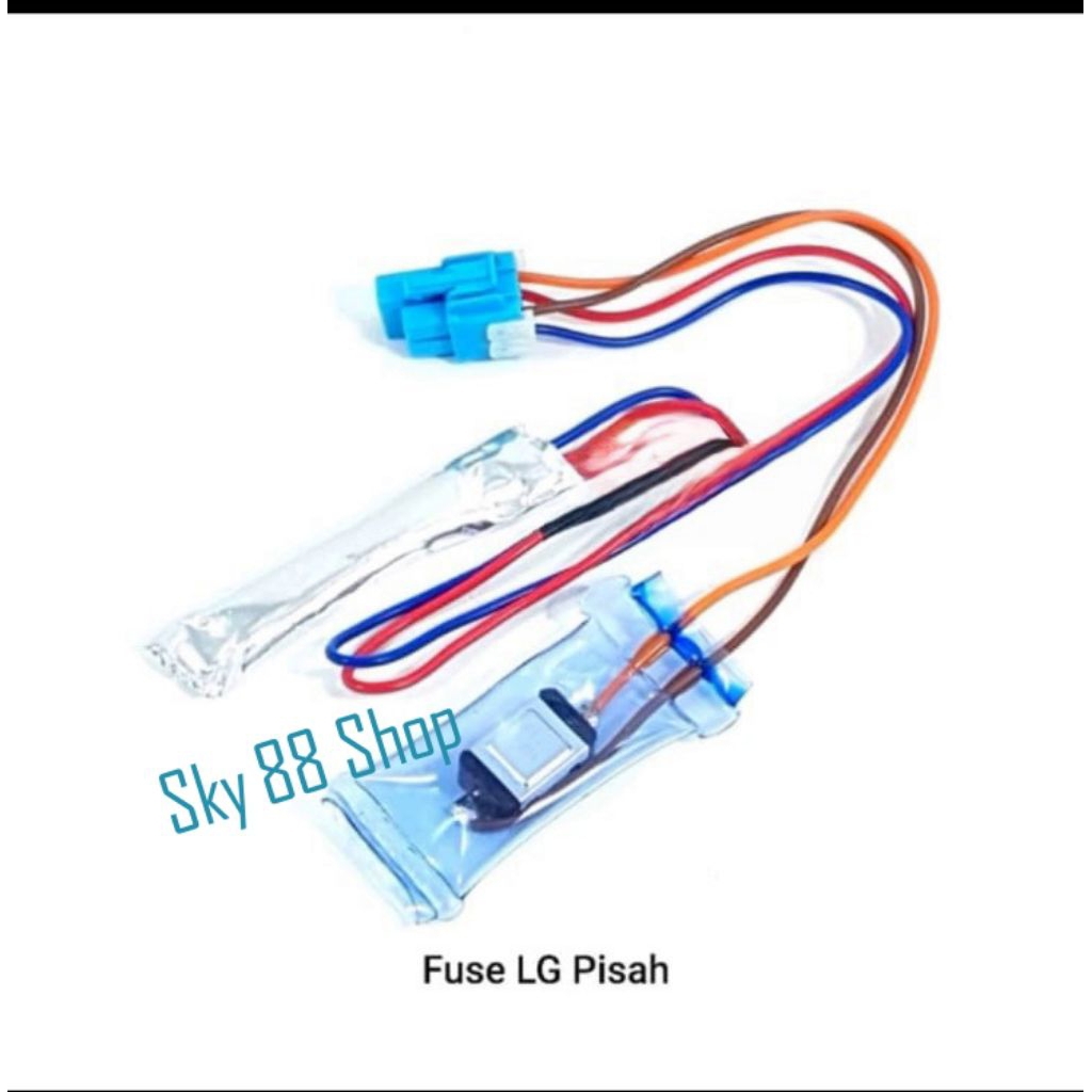 DEFROST BIMETAL FUSE LG PISAH / FUSE KULKAS LG 2 PINTU