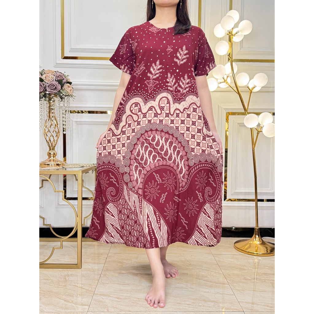 R16  bahan Rayon Print Premium by Dress FNS