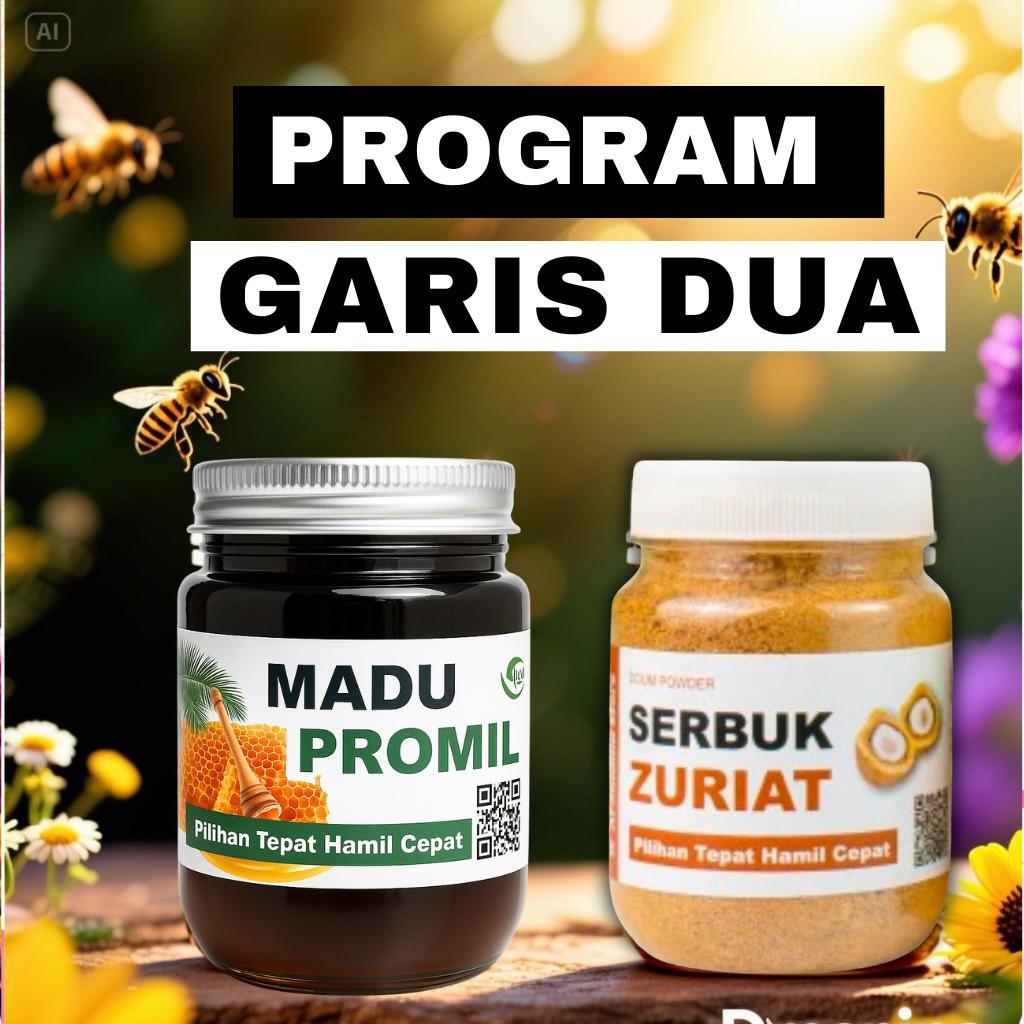 

Serbuk zuriat original 125 Gram + Madu 250 Gram