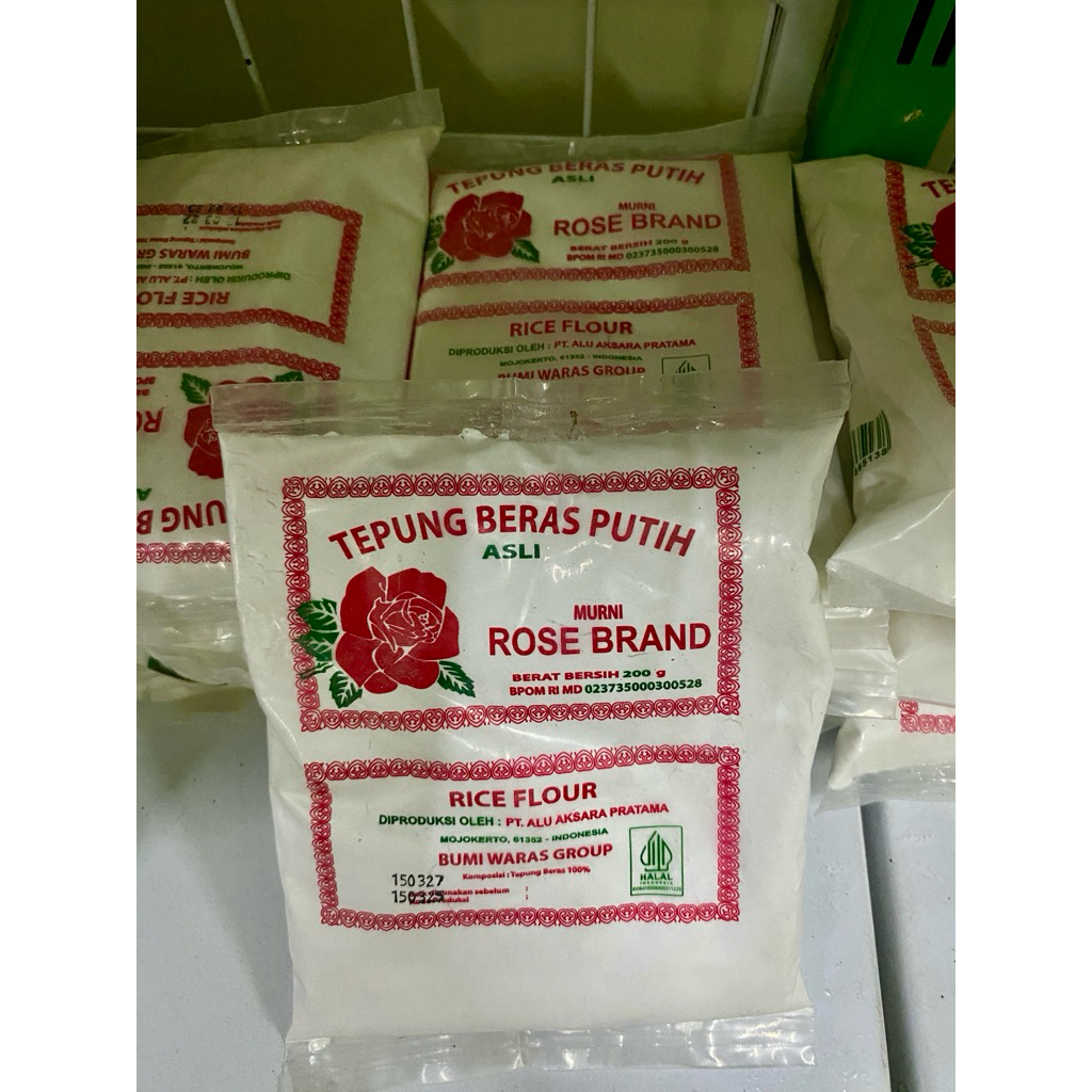 

Rose Brand Tepung Beras Putih 200gr