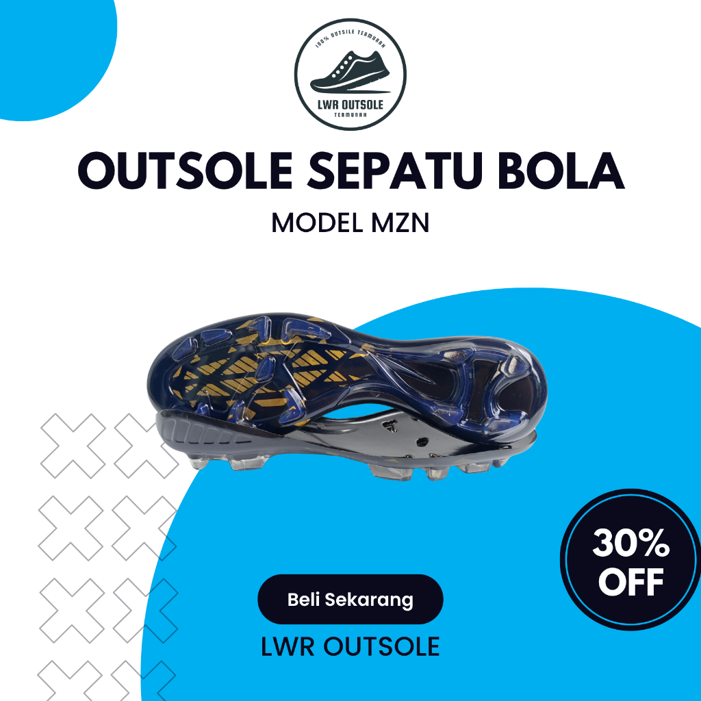 [COD] Outsole Sepatu Bola Model Mizuno - Sol Sepatu Bola